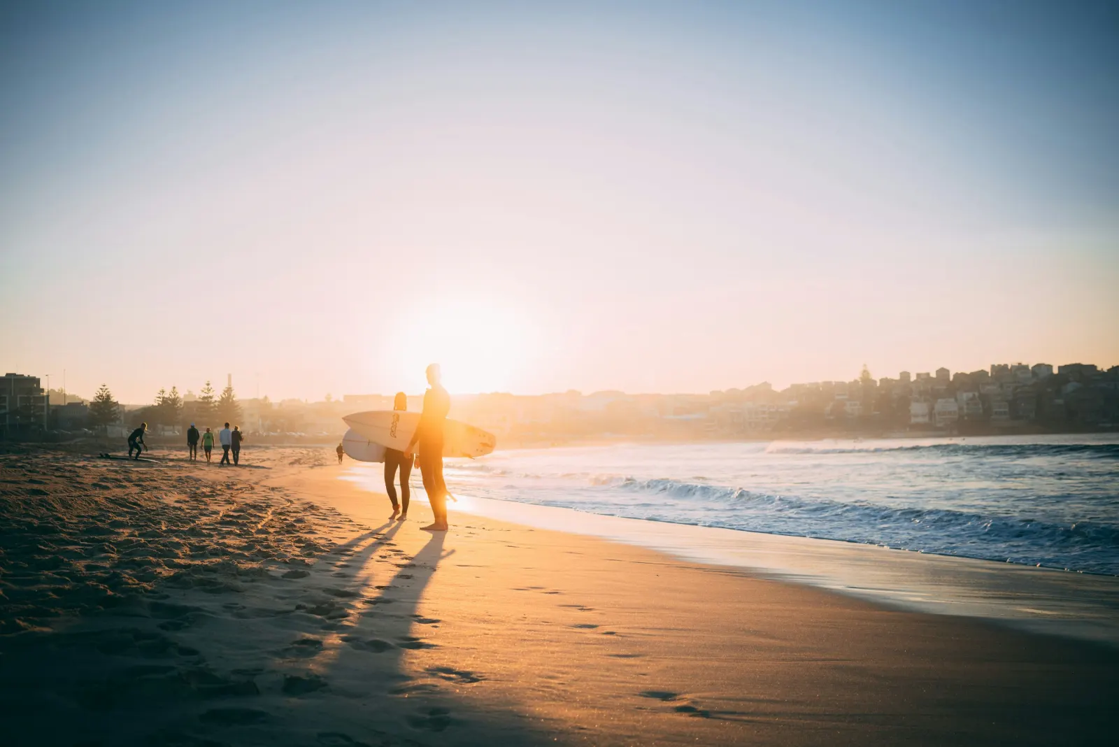 Australian holiday coastline