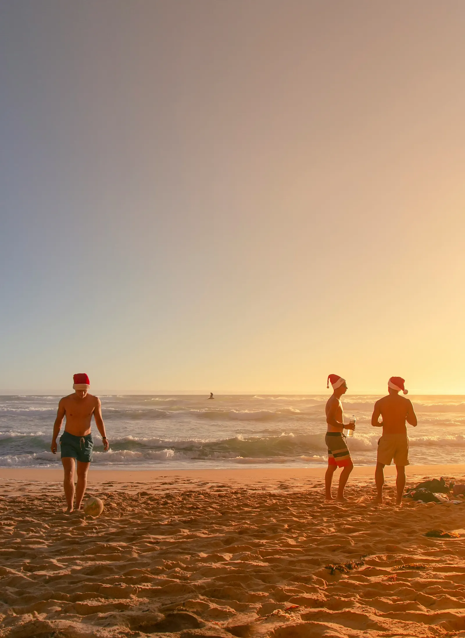 Australian summer holiday scene