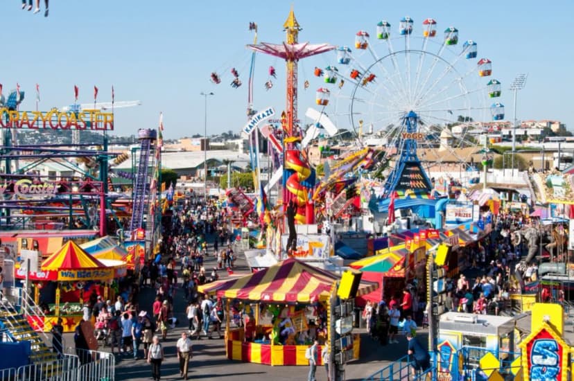 Brisbane Ekka show scene
